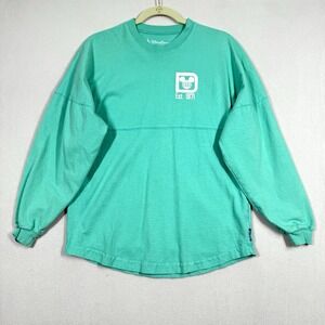 Walt Disney World‎ Spirit Jersey Top Women XS Spellout Oversized Disney Parks